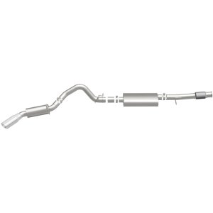 GMC Yukon XL Denali Performance Exhaust - Single Passenger Side Rear Exit - Magnaflow - Cat Back, Street Series - 2015