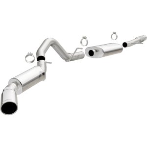 GMC Yukon XL Denali Performance Exhaust - Single Passenger Side Rear Exit - Magnaflow - Cat Back, Street Series - 2015