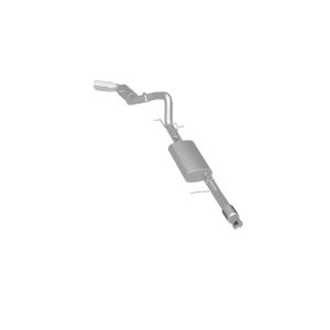 GMC Yukon XL Denali Performance Exhaust - Single Passenger Side Rear Exit - Magnaflow - Cat Back, Street Series - 2015