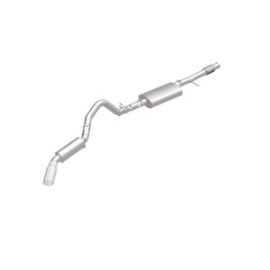 GMC Yukon XL Denali Performance Exhaust - Single Passenger Side Rear Exit - Magnaflow - Cat Back, Street Series - 2015