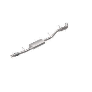 GMC Yukon XL Denali Performance Exhaust - Single Passenger Side Rear Exit - Magnaflow - Cat Back, Street Series - 2015