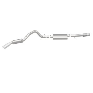 GMC Yukon XL Denali Performance Exhaust - Single Passenger Side Rear Exit - Magnaflow - Cat Back, Street Series - 2015
