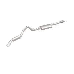 GMC Yukon XL Denali Performance Exhaust - Single Passenger Side Rear Exit - Magnaflow - Cat Back, Street Series - 2015