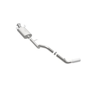 Ford Expedition Performance Exhaust - Single Passenger Side Rear - Magnaflow - Street Series Cat-Back - Polished - `15-`16