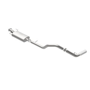 Ford Expedition Performance Exhaust - Single Passenger Side Rear - Magnaflow - Street Series Cat-Back - Polished - `15-`16