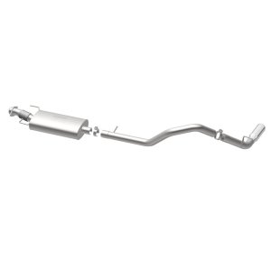 Ford Expedition Performance Exhaust - Single Passenger Side Rear - Magnaflow - Street Series Cat-Back - Polished - `15-`16