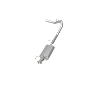 Ford Expedition Performance Exhaust - Single Passenger Side Rear - Magnaflow - Street Series Cat-Back - Polished - `15-`16