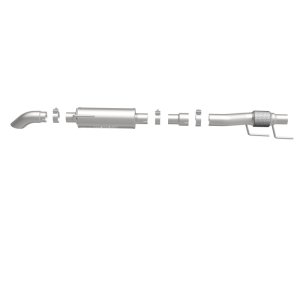 Ford F-150 Performance Exhaust - Magnaflow - Cat Back, Off Road Pro, Very Aggressive Sound - `15-`20