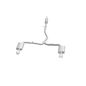 Ford Taurus Performance Exhaust - Rear - Magnaflow - Street Series Cat-Back, Dual Split Rear Exit - Polished - `13-`19 Ford Taurus Performance Exhaust - Rear - Magnaflow - Street Series Cat-Back, Dual Split Rear Exit - Polished - `13-`19