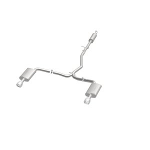 Ford Taurus Performance Exhaust - Rear - Magnaflow - Street Series Cat-Back, Dual Split Rear Exit - Polished - `13-`19 Ford Taurus Performance Exhaust - Rear - Magnaflow - Street Series Cat-Back, Dual Split Rear Exit - Polished - `13-`19