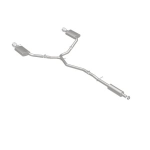 Ford Taurus Performance Exhaust - Rear - Magnaflow - Street Series Cat-Back, Dual Split Rear Exit - Polished - `13-`19 Ford Taurus Performance Exhaust - Rear - Magnaflow - Street Series Cat-Back, Dual Split Rear Exit - Polished - `13-`19