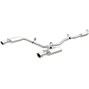 Ford Taurus Performance Exhaust - Rear - Magnaflow - Street Series Cat-Back, Dual Split Rear Exit - Polished - `13-`19 Ford Taurus Performance Exhaust - Rear - Magnaflow - Street Series Cat-Back, Dual Split Rear Exit - Polished - `13-`19