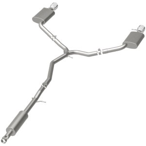 Ford Taurus Performance Exhaust - Rear - Magnaflow - Street Series Cat-Back, Dual Split Rear Exit - Polished - `13-`19 Ford Taurus Performance Exhaust - Rear - Magnaflow - Street Series Cat-Back, Dual Split Rear Exit - Polished - `13-`19