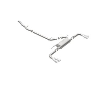 GMC Terrain Performance Exhaust - Quad Split Rear - Magnaflow - Street Series Cat Back with 3in Polished Tips - Polished - `15-`17