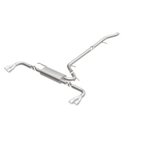 GMC Terrain Performance Exhaust - Quad Split Rear - Magnaflow - Street Series Cat Back with 3in Polished Tips - Polished - `15-`17