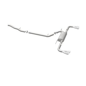 GMC Terrain Performance Exhaust - Quad Split Rear - Magnaflow - Street Series Cat Back with 3in Polished Tips - Polished - `15-`17