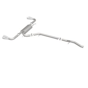 GMC Terrain Performance Exhaust - Quad Split Rear - Magnaflow - Street Series Cat Back with 3in Polished Tips - Polished - `15-`17