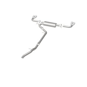 GMC Terrain Performance Exhaust - Quad Split Rear - Magnaflow - Street Series Cat Back with 3in Polished Tips - Polished - `15-`17