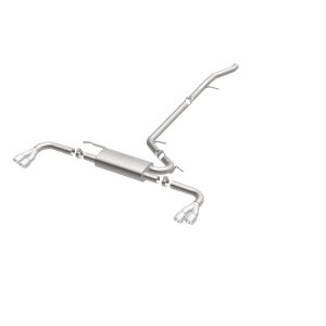 GMC Terrain Performance Exhaust - Quad Split Rear - Magnaflow - Street Series Cat Back with 3in Polished Tips - Polished - `15-`17