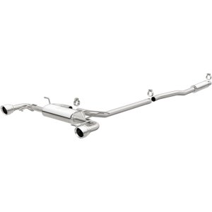 Mazda 6 Performance Exhaust - Dual Split Rear Exit - Magnaflow - Street Series Cat Back - Polished - `14-`17