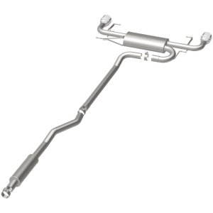 Mazda 6 Performance Exhaust - Dual Split Rear Exit - Magnaflow - Street Series Cat Back - Polished - `14-`17