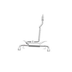 Mazda 6 Performance Exhaust - Dual Split Rear Exit - Magnaflow - Street Series Cat Back - Polished - `14-`17