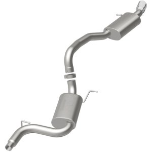 Volkswagen Passat Performance Exhaust - Rear - Magnaflow - Touring Series Cat-Back - Polished - `14-`17