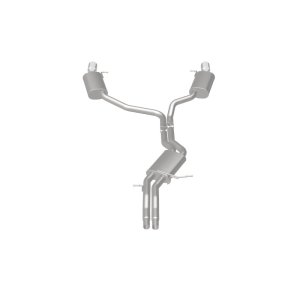 Audi A6 Performance Exhaust - Dual Split Rear - Magnaflow - Touring Series Cat-Back - `12-`15 Audi A6 Performance Exhaust - Dual Split Rear - Magnaflow - Touring Series Cat-Back - `12-`15