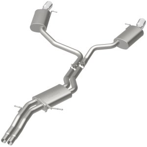 Audi A6 Performance Exhaust - Dual Split Rear - Magnaflow - Touring Series Cat-Back - `12-`15 Audi A6 Performance Exhaust - Dual Split Rear - Magnaflow - Touring Series Cat-Back - `12-`15