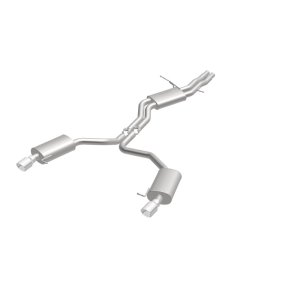 Audi A7 Performance Exhaust - Dual Split Rear - Magnaflow - Touring Series Cat-Back - `12-`15