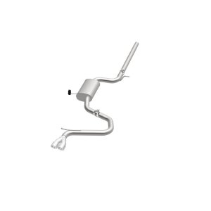 Volkswagen Golf Performance Exhaust - Rear - Magnaflow - Touring Series Cat Back - Polished - `15-`17