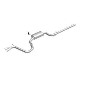 Volkswagen Golf Performance Exhaust - Rear - Magnaflow - Touring Series Cat Back - Polished - `15-`17