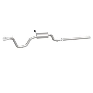 Volkswagen Golf Performance Exhaust - Rear - Magnaflow - Touring Series Cat Back - Polished - `15-`17