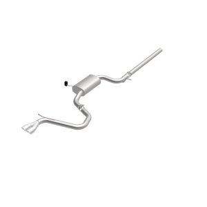 Volkswagen Golf Performance Exhaust - Rear - Magnaflow - Touring Series Cat Back - Polished - `15-`17