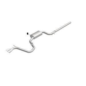 Volkswagen Golf Performance Exhaust - Rear - Magnaflow - Touring Series Cat Back - Polished - `15-`17