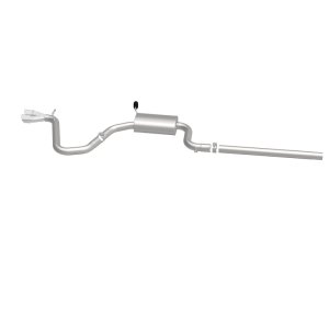 Volkswagen Golf Performance Exhaust - Rear - Magnaflow - Touring Series Cat Back - Polished - `15-`17
