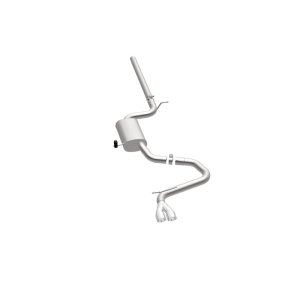 Volkswagen Golf Performance Exhaust - Rear - Magnaflow - Touring Series Cat Back - Polished - `15-`17