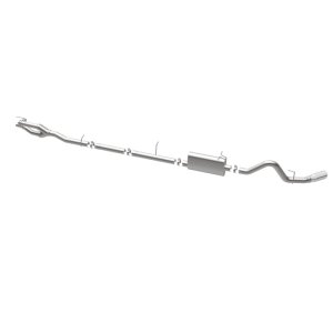 Ford Super Duty F250 Performance Exhaust - Rear Passenger Side - Magnaflow - Street Series Cat-Back, Single Rear Exit, 5in Tip - `11-`16