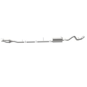 Ford Super Duty F250 Performance Exhaust - Rear Passenger Side - Magnaflow - Street Series Cat-Back, Single Rear Exit, 5in Tip - `11-`16