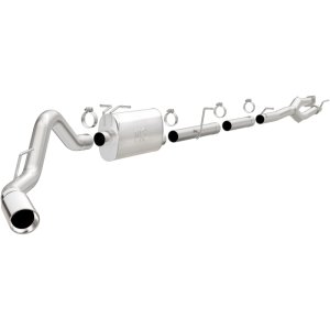 Ford Super Duty F250 Performance Exhaust - Rear Passenger Side - Magnaflow - Street Series Cat-Back, Single Rear Exit, 5in Tip - `11-`16