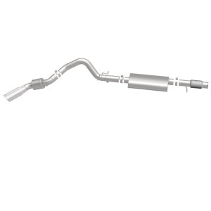 Cadillac Escalade Performance Exhaust - Single Passenger Side Rear Exit - Magnaflow - Cat Back, MagnaFlow Street Series - 2015