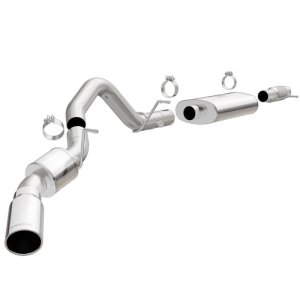 Cadillac Escalade Performance Exhaust - Single Passenger Side Rear Exit - Magnaflow - Cat Back, MagnaFlow Street Series - 2015