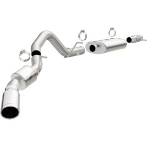 Cadillac Escalade Performance Exhaust - Single Passenger Side Rear Exit - Magnaflow - Cat Back, MagnaFlow Street Series - 2015