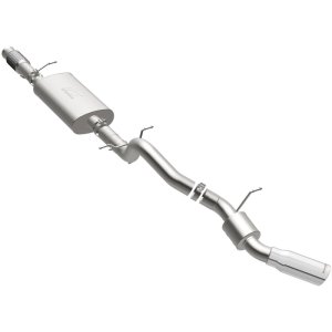 Cadillac Escalade Performance Exhaust - Single Passenger Side Rear Exit - Magnaflow - Cat Back, MagnaFlow Street Series - 2015