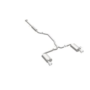 Honda Accord Performance Exhaust - Rear - Magnaflow - Cat Back Dual Split Rear - Polished - `13-`17