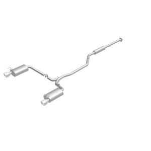 Honda Accord Performance Exhaust - Rear - Magnaflow - Cat Back Dual Split Rear - Polished - `13-`17