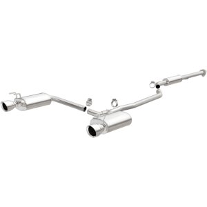 Honda Accord Performance Exhaust - Rear - Magnaflow - Cat Back Dual Split Rear - Polished - `13-`17