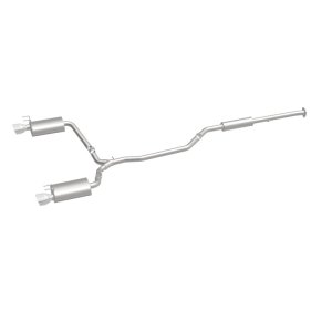 Honda Accord Performance Exhaust - Rear - Magnaflow - Cat Back Dual Split Rear - Polished - `13-`17