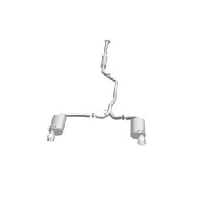 Honda Accord Performance Exhaust - Rear - Magnaflow - Cat Back Dual Split Rear - Polished - `13-`17