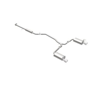 Honda Accord Performance Exhaust - Rear - Magnaflow - Cat Back Dual Split Rear - Polished - `13-`17